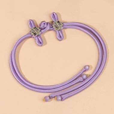Sườn Xám Tấm Nút Lông Áo Khoác Cao Cố Định Handmade - Nút Trang Trí Phụ Kiện Dân Tộc 11.11 6