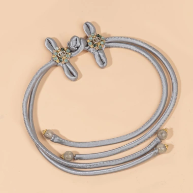Sườn Xám Tấm Nút Lông Áo Khoác Cao Cố Định Handmade - Nút Trang Trí Phụ Kiện Dân Tộc 11.11 8