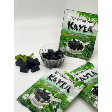 Sương sáo Kayla - Không phẩm màu, vị ngọt nhẹ, mát lạnh mùa hè, chỉ 22.000đ 2