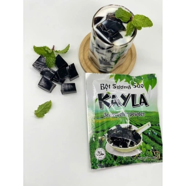 Sương sáo Kayla - Không phẩm màu, vị ngọt nhẹ, mát lạnh mùa hè, chỉ 22.000đ 4