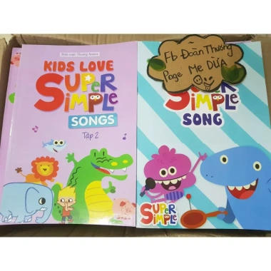 Super Simple Songs Trọn Bộ 2 Tập - Mp4 + Mp3 - Học Tiếng Anh Dễ Dàng 155.000₫