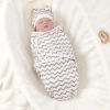 SWEETASHAHEARTS Túi ngủ sơ sinh và Khăn quấn cotton chống đá - ấm áp, mềm mại, điều chỉnh được, bán chạy 4