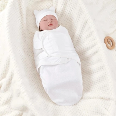 SWEETASHAHEARTS Túi ngủ sơ sinh và Khăn quấn cotton chống đá - ấm áp, mềm mại, điều chỉnh được, bán chạy 8