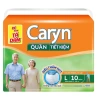 Tã Bỉm Quần Người Lớn Siêu Thấm Caryn Ngày Đêm L18 M18 L10 XL18+2 - 95.760 VND