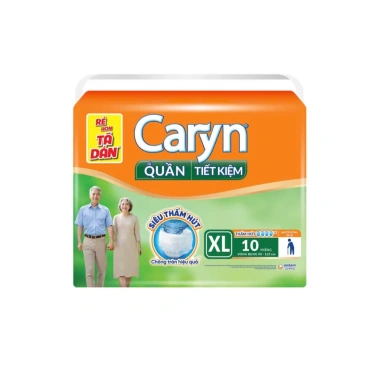 Tã Bỉm Quần Người Lớn Siêu Thấm Caryn Ngày Đêm L18 M18 L10 XL18+2 - 95.760 VND 4