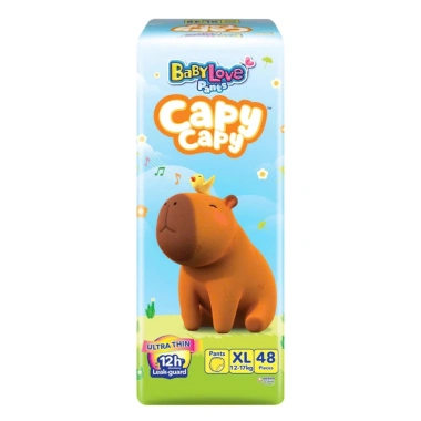 Tã quần Baby Love Capy size M60 L52 XL48 XXL44 chống tràn, thiết kế chữ T - Giá ưu đãi 120.150đ
