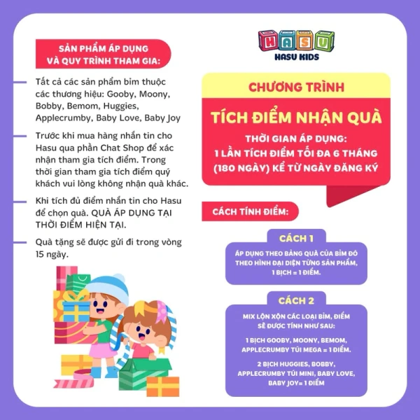 So sánh kích thước và độ thấm của tã quần Gooby Extra cải tiến với các thương hiệu phổ biến