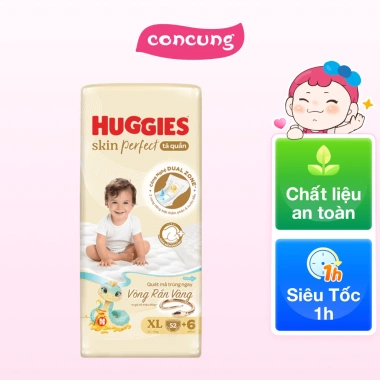 Tã quần Huggies SkinPerfect Pants XL 12-17kg 52+6 miếng - Giá ưu đãi 337.960₫ 2 Tã quần Huggies SkinPerfect Pants XL 12-17kg 52+6 miếng - Giá ưu đãi 337.960₫ 2