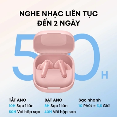 Tai nghe Bluetooth Anker Soundcore R60i NC Chống Ồn ANC, Hi‑Res Audio, LDAC, Pin 50H, Bảo hành 18 tháng - Giá 750.000₫ 7