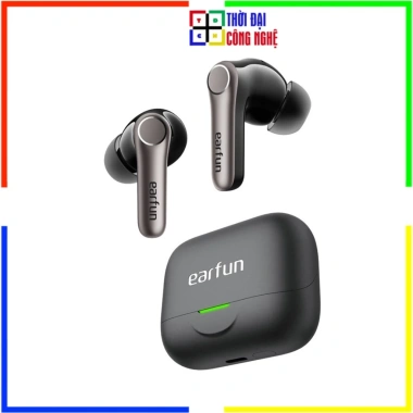 Tai Nghe Bluetooth Earfun Air Pro 4+ Plus ANC 50dB - Hi-Res Audio, LDAC, aptX, Pin 52h, BT 5.4 - Giá 2.398.700₫