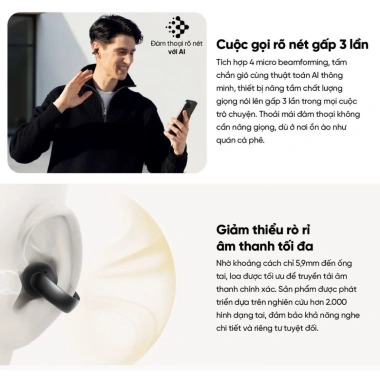 Tai nghe Bluetooth kẹp tai Open-Ear Soundcore AeroClip Anker A3.388 Chính hãng – Bảo hành 18 tháng, Giá 2.398.795₫ 8