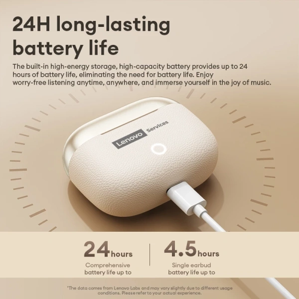 Hình ảnh sản phẩm Tai nghe Bluetooth Lenovo LE221 giảm ồn HIFI độ trễ thấp chỉ 251900đ