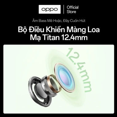Tai nghe Bluetooth OPPO Enco Air 4 chống ồn, âm bass sắc nét – 1.395.000, chính hãng