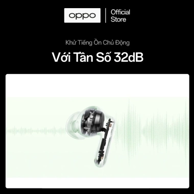 Tai nghe Bluetooth OPPO Enco Air 4 chống ồn, âm bass sắc nét – 1.395.000, chính hãng