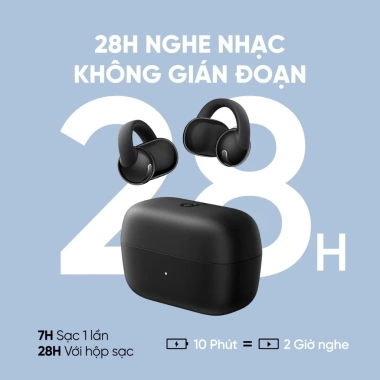 Tai Nghe Bluetooth Soundcore C50i Anker Open-Ear Kiểu Kẹp Tai - Chống Nước IPX4, Bảo Hành 18 Tháng, Giá Ưu Đãi 1.284.810₫