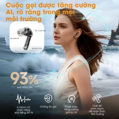 Tai nghe Bluetooth SoundPEATS Air5 Pro+ LDAC aptX ANC 55dB Pin 30H BH 12 tháng 2.2 triệu 3