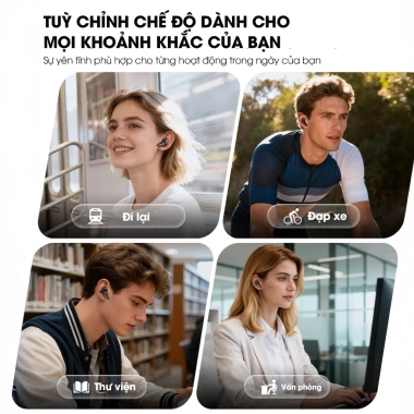 Tai nghe Bluetooth SoundPEATS C30 ANC LDAC Hi-Res Audio, Driver 12mm, Pin 52h, Bảo hành 12 tháng – Giá chỉ 710.843₫ 8