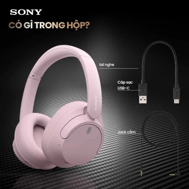 Tai Nghe Chống Ồn Sony WH-CH720N Chính Hãng Pin 50H Đa Điểm Bảo Hành 12 Tháng 3