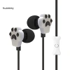 Tai nghe có dây HUARMEY âm trầm sâu 35mm cat paw, mic thể thao – Nhẹ, âm thanh nổi 9