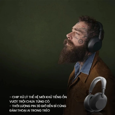 Tai nghe không dây Sony WH-1.000XM6, chống ồn, âm thanh Hi‑Res, bảo hành 12 tháng 3