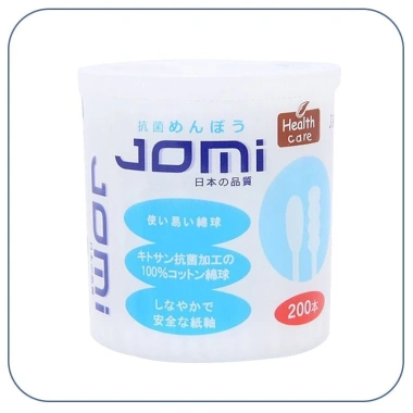 Tăm Bông Thân Giấy Jomi cho Người Lớn - An toàn, Đánh Răng Nhẹ Nhàng, Giá 13.000 (Giảm từ 15.990)