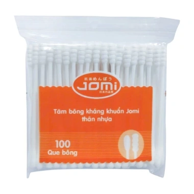 Tăm Bông Thân Giấy Jomi cho Người Lớn - An toàn, Đánh Răng Nhẹ Nhàng, Giá 13.000 (Giảm từ 15.990)