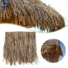 Tấm lợp Thatch nhân tạo dễ lắp đặt, bảng điều khiển mái rơm tổng hợp cho khu nghỉ mát 3