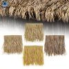 Tấm lợp Thatch nhân tạo dễ lắp đặt, bảng điều khiển mái rơm tổng hợp cho khu nghỉ mát 9