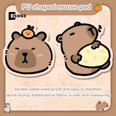 Tấm lót chuột Capybara hoạt hình dễ thương thảm bàn sáng tạo cho văn phòng và nhà, giá chỉ 55.110₫