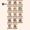 Tấm lót chuột Capybara hoạt hình dễ thương thảm bàn sáng tạo cho văn phòng và nhà, giá chỉ 55.110₫ 2
