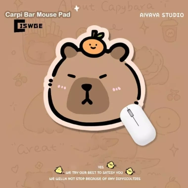Tấm lót chuột Capybara hoạt hình dễ thương thảm bàn sáng tạo cho văn phòng và nhà, giá chỉ 55.110₫