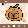 Tấm lót chuột Capybara hoạt hình dễ thương thảm bàn sáng tạo cho văn phòng và nhà, giá chỉ 55.110₫ 10