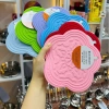 Tấm Lót Nồi & Cốc Silicon Hình Hoa Le Creuset - Chống Nóng, Chống Trượt, Trang Trí Bếp Đẹp - 69.000₫