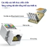 Tấm tường keystone Ethernet ZoeRax Cat6 RJ45, giắc cắm chìa khóa mô-đun, giá 49.500 VND 7