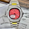 Tặng Hộp Đẹp Đồng Hồ Nam Patek Philipp PA51 40mm Viền Trơn Máy Cơ Automatic Nhật - Giá 2.4 Triệu 10
