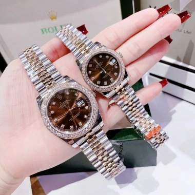 Tặng Hộp Đẹp Đồng Hồ Nam RoLex 36/41mm Nâu Chocolate Pin Nhật Bảo Hành 2 Năm Giá Ưu Đãi 1.850.000 VND 3