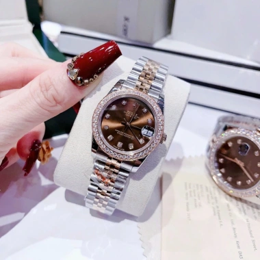 Tặng Hộp Đẹp Đồng Hồ Nam RoLex 36/41mm Nâu Chocolate Pin Nhật Bảo Hành 2 Năm Giá Ưu Đãi 1.850.000 VND 4