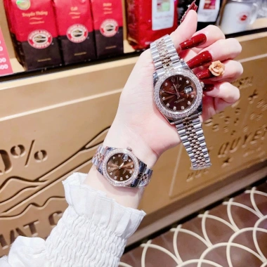 Tặng Hộp Đẹp Đồng Hồ Nam RoLex 36/41mm Nâu Chocolate Pin Nhật Bảo Hành 2 Năm Giá Ưu Đãi 1.850.000 VND 6