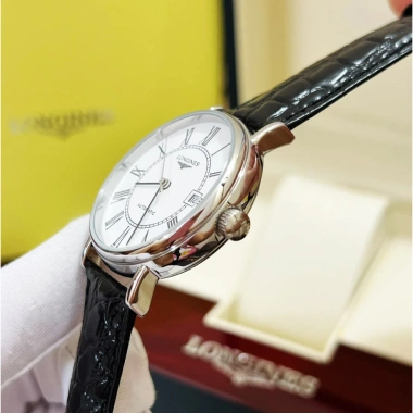 Tặng kèm hộp Đồng Hồ Nam Longines Sapphire LA205 39mm Máy Cơ Automatic Nhật Vân Xoáy - Giá ưu đãi 2.849.000₫