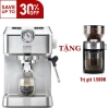 Tặng Máy Xay Café - Máy Pha Cà Phê Caso Espresso, Nhập Đức, BH 12 Tháng, Giá 1,5 Triệu