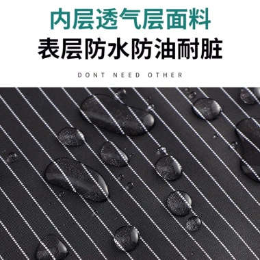 Tạp dề khăn tay dày tháo rời, chống thấm nước, nhà bếp cao cấp mùa hè 2.025 5