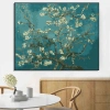 Tạp dề thêu chữ thập Van Gogh - hoa đẹp, in chính xác, tự làm độc đáo 2