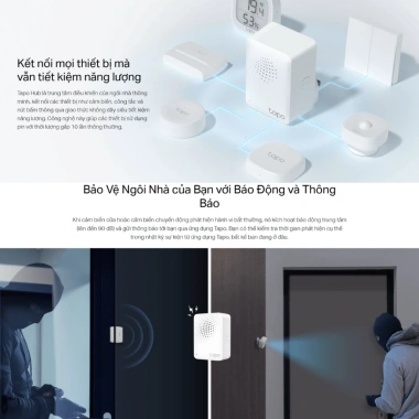 Tapo T30 KIT - Bộ Cảm Biến Thông Minh TP-Link, Giá ưu đãi 1.216.000₫, Bảo vệ nhà 4