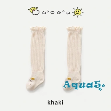 Tất Aqua-Baby lưới mùa hè mỏng thêu chống muỗi, quá đầu gối cho bé trai và bé gái 3