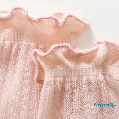 Tất Aqua-Baby lưới mùa hè mỏng thêu chống muỗi, quá đầu gối cho bé trai và bé gái 6
