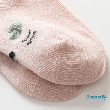 Tất Aqua-Baby lưới mùa hè mỏng thêu chống muỗi, quá đầu gối cho bé trai và bé gái 7