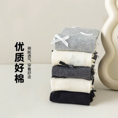 Tất Bốt Nơ Hàn Quốc cho Bé Gái 3-12 tuổi – Cao Cổ xinh, Giá chỉ 58.000đ (Giảm từ 71.920đ) 5