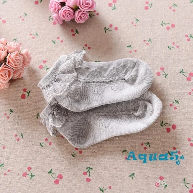 Tất Cổ Nhún Bèo Xinh Xắn Cho Bé Gái - Vải mềm thoáng, Giá chỉ 42.336₫ Giảm đặc biệt 5