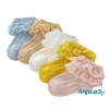 Tất cotton bé gái màu trơn phối ren thoáng khí, thời trang, giá ưu đãi 56,418 VND 2