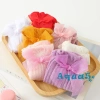 Tất dài bé gái công chúa AQQInfant - Màu trơn, nơ xinh, thoáng mát, over‑knee 8